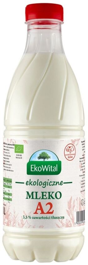 Mleko A2 3,5% tłuszczu BIO 1 l