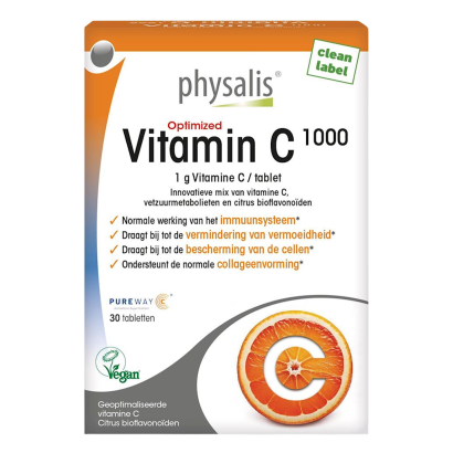 WITAMINA C (1000 mg) 30 TABLETEK - PHYSALIS