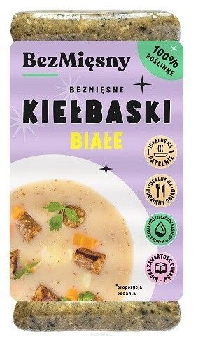Bezmięsne Kiełbaski Białe 180g (Produkt sezonowy)