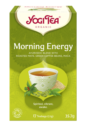 HERBATKA PORANNA ENERGIA (MORNING ENERGY) BIO (17 x 2,1 g) 35,7 g - YOGI TEA