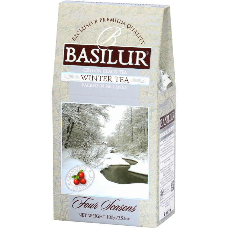 Herbata liściasta czarna WINTER TEA stożek 100g- Basilur