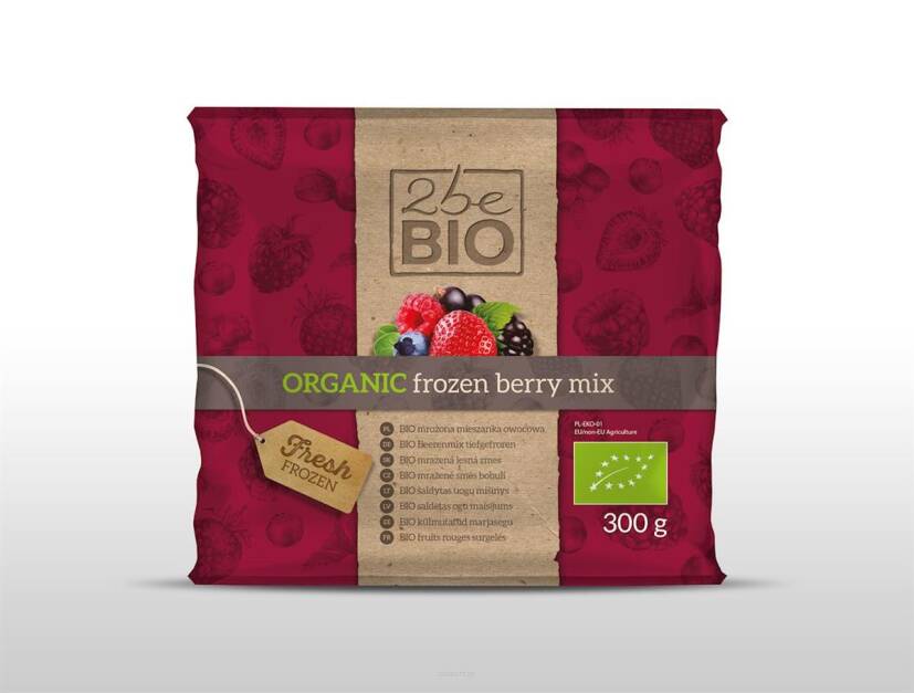 MIESZANKA MROŻONYCH OWOCÓW BIO 300 g - 2beBIO