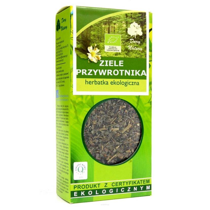 HERBATKA ZIELE PRZYWROTNIKA BIO 25 g - DARY NATURY