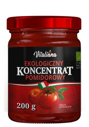 KONCENTRAT POMIDOROWY 22 % BIO 200 g - VITALIANA