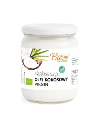 OLEJ KOKOSOWY VIRGIN BIO 500 ml - BATOM