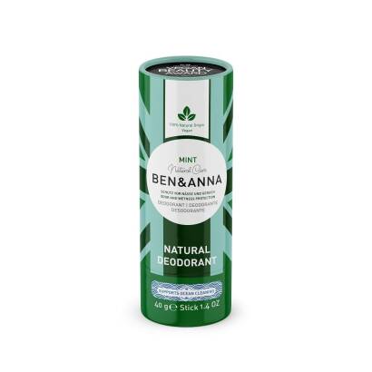 DEZODORANT W SZTYFCIE NA BAZIE SODY MINT ECO 40 g - BEN & ANNA