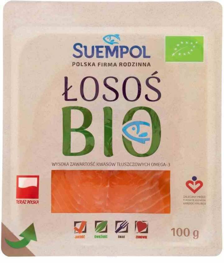 Łosoś norweski BIO 100 g