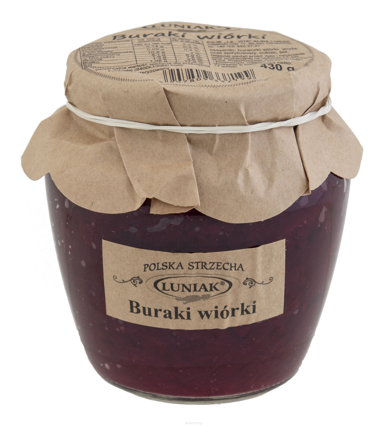 BURAKI WIÓRKI 430 g - LUNIAK