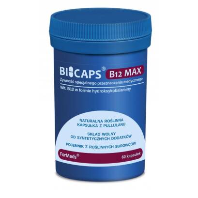Witamina B12 BiCaps 60 kaps. - ForMeds
