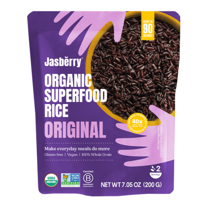 RYŻ JASBERRY RAZOWY BEZGLUTENOWY BIO 426 g - JASBERRY RICE (CALORIE WATCHERS)