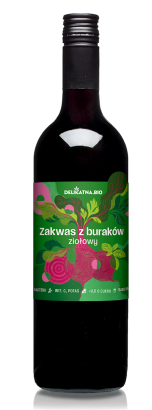 ZAKWAS Z BURAKÓW ZIOŁOWY BIO 700 ml - DELIKATNA (ZAKWASOWNIA)