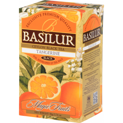 Herbata Czarna Tangerine 25x2 g - Basilur