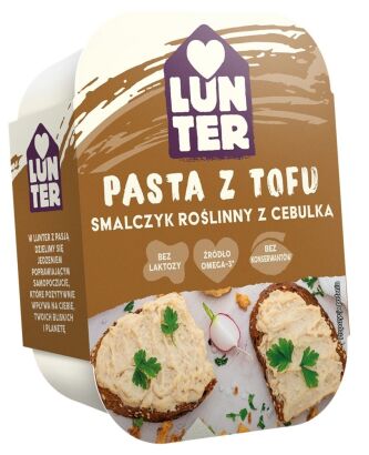 Pasta z tofu smalczyk z cebulką 150g