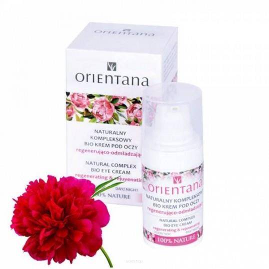 Naturalny krem pod oczy regenerująco- odmładzający z PIWONIĄ CHIŃSKĄ, 15ml- Orientana