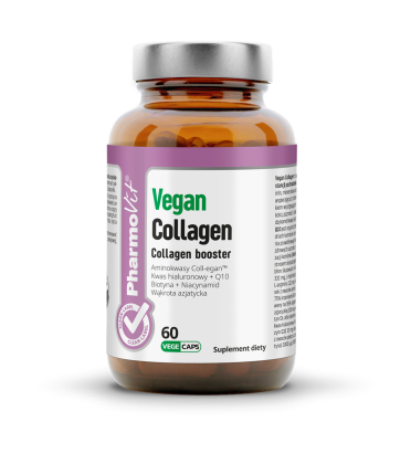 Vegan Collagen Collagen booster 60 kaps Clean Label Pharmovit