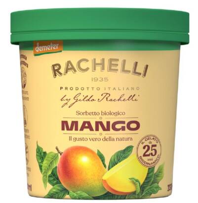 SORBET - RACHELLI ICE - MANGO DEMETER BEZGLUTENOWY BIO 500 ml