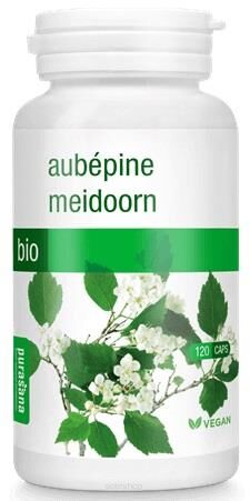 GŁÓG BIO 120 KAPSUŁEK (150 mg) - PURASANA
