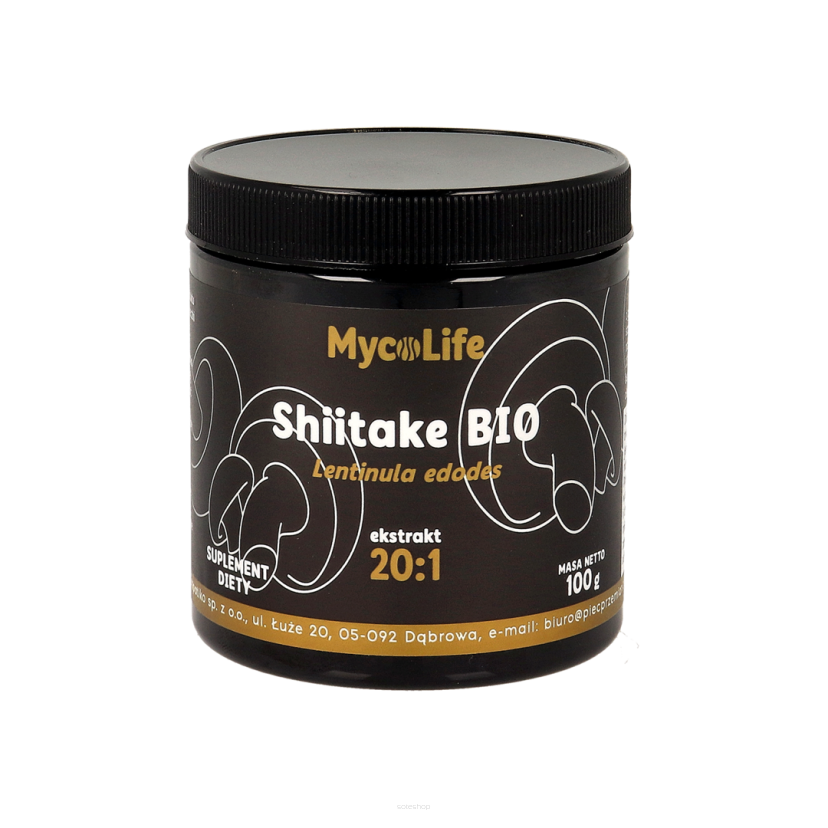 Shiitake BIO 100 g - MycoLife