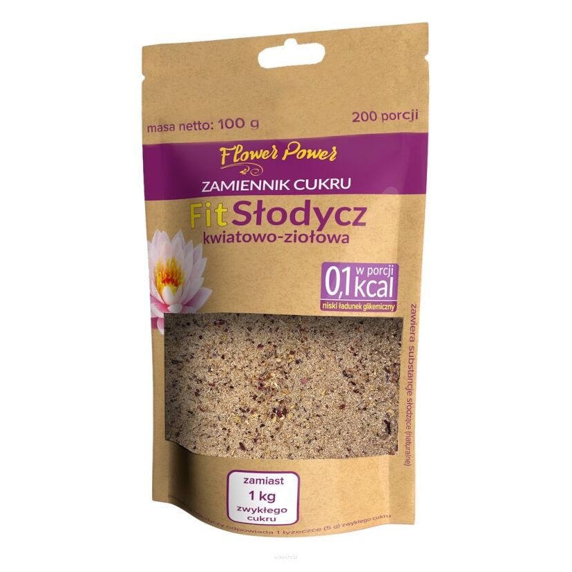 Fit słodycz kwiatowo-ziołowa 100 g - Flower Power
