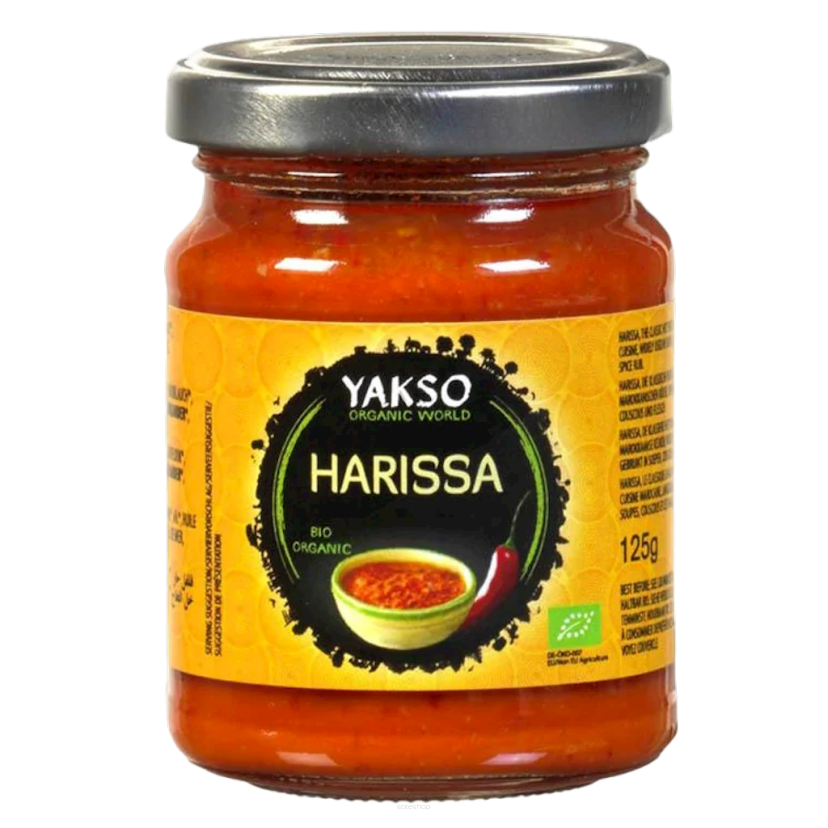 SOS HARISSA BIO 125 g - YAKSO