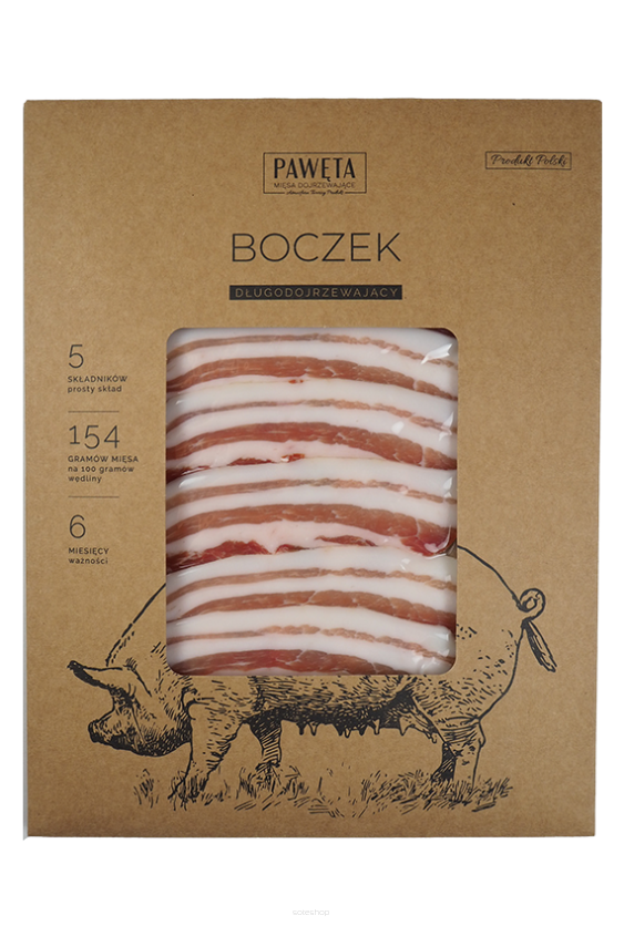 BOCZEK WIEPRZOWY DOJRZEWAJĄCY 50 g - PAWĘTA