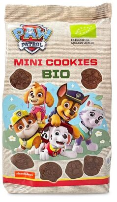 Mini ciastka kakaowe dla dzieci Psi Patrol BIO 100 g