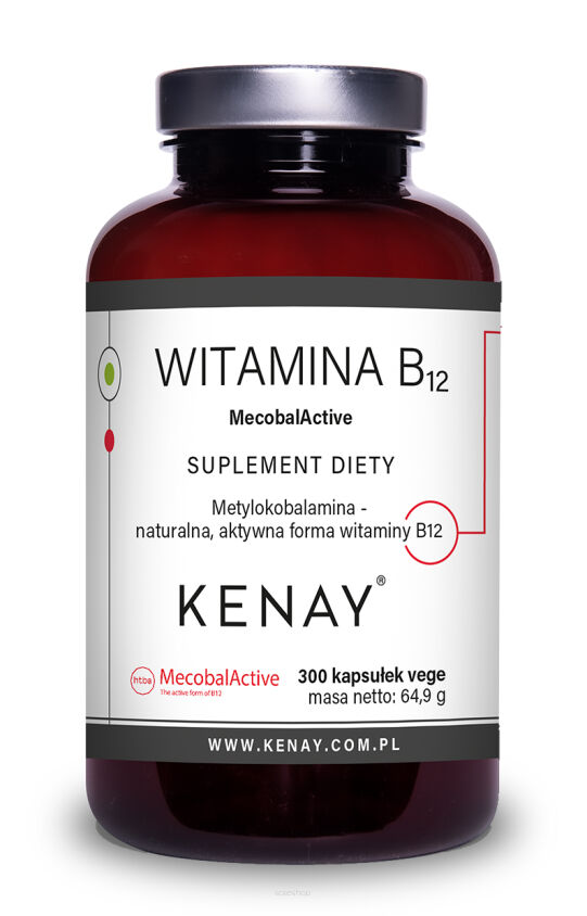 Witamina B12 (metylokobalamina) MecobalActive 300 kaps Kenay