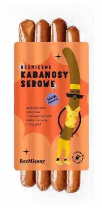 Wegańskie kabanosy serowe 160 g