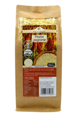 Płatki jaglane bezglutenowe 350 g - Pięć Przemian