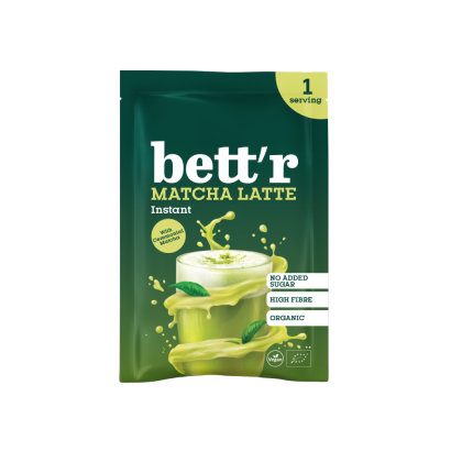 MATCHA LATTE BEZ DODATKU CUKRÓW BIO 40 g - BETT'R