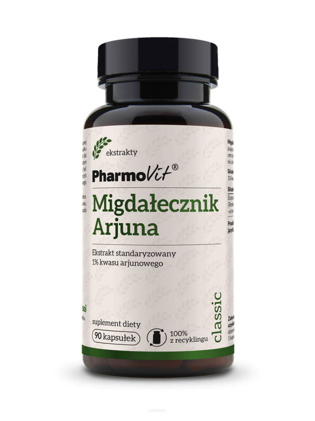 Migdałecznik Arjuna 90 kaps | Classic Pharmovit