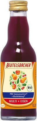 SHOT OWOCOWY Z PSZENICĄ MŁODĄ BIO 200 ml - BEUTELSBACHER