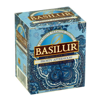 Herbata czarna FROSTY AFTERNOON w saszetkach 10x2g - Basilur