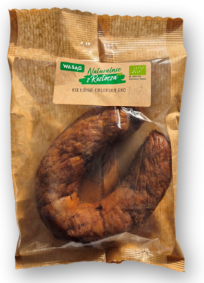 KIEŁBASA CHŁOPSKA BIO 200 g - WASĄG (Z PÓŁKI)