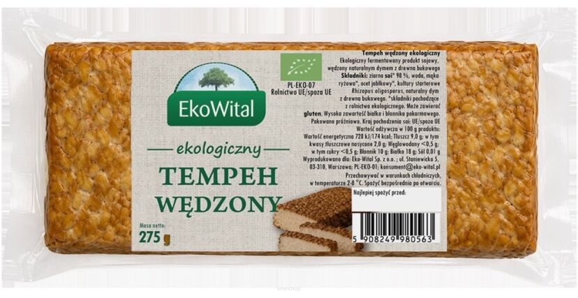 Tempeh wędzony BIO 275 g