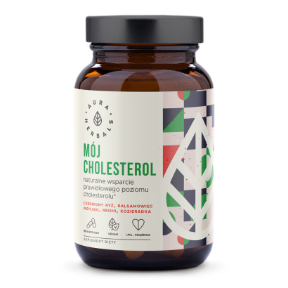 Mój Cholesterol, prawidłowy poziom, kapsułki 60 szt. - Aura Herbals
