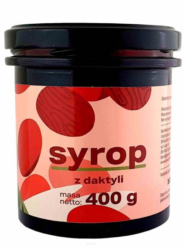 Syrop z daktyli 400 g - Pięć Przemian