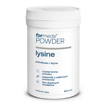 POWDER lysine aminokwas lizyna 21g - ForMeds