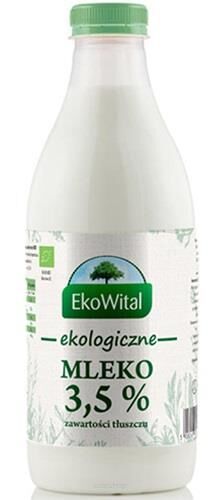 Mleko 3,5% tłuszczu BIO 1 l