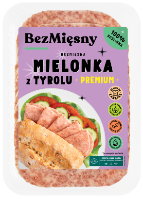 MIELONKA TYROLSKA ROŚLINNA 100 g - BEZMIĘSNY