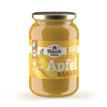 MUS JABŁKO - BANAN BEZ DODATKU CUKRÓW BIO 360 g - BAUCK MUHLE