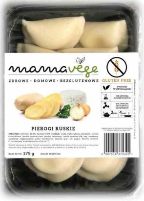 Pierogi z serem i ziemniakami  BEZGL 275 g