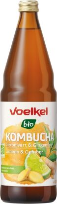 Kombucha limonka-imbir BIO 750 ml