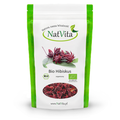 Hibiskus kwiat Bio 250 g NatVita