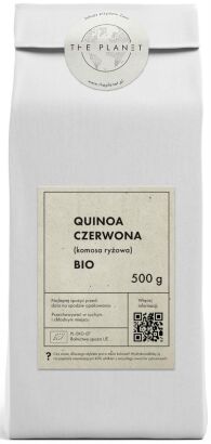 QUINOA CZERWONA (KOMOSA RYŻOWA) BIO 500 g - THE PLANET