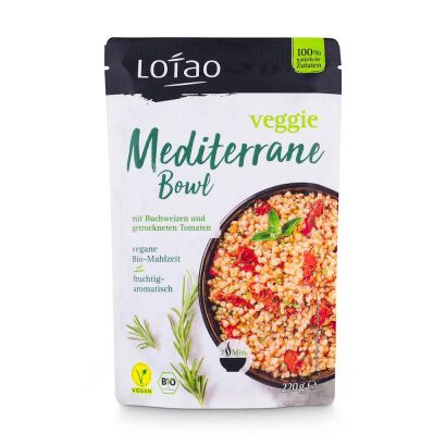 VEGGIE MEDITERRANE BOWL BIO 220 g - LOTAO