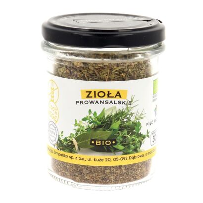 Zioła prowansalskie bezglutenowe BIO 40 g - Pięć Przemian