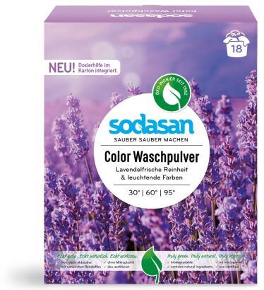 Proszek do prania, uniwersalny kolor lawendowy BIO 5 kg