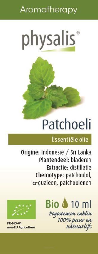 OLEJEK ETERYCZNY PACZULKA (PATCHOELI) BIO 10 ml - PHYSALIS