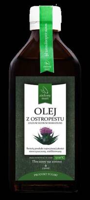 Olej z Ostropestu 250ml - Zielony Nurt